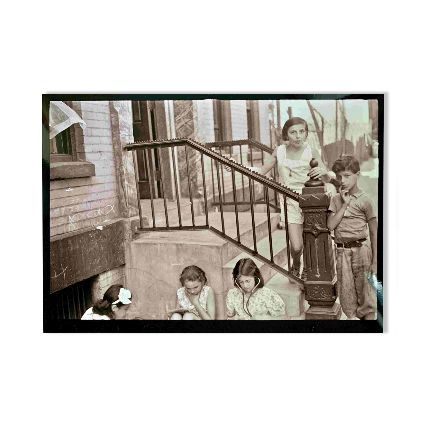 Children playing in the street – 61st Street between 1st and 3rd Avenues, NYC