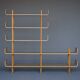 Large bookcase or shelving unit by Willem Lutjens for Gouda de Boer, 1950s
