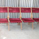 4 theatre chairs