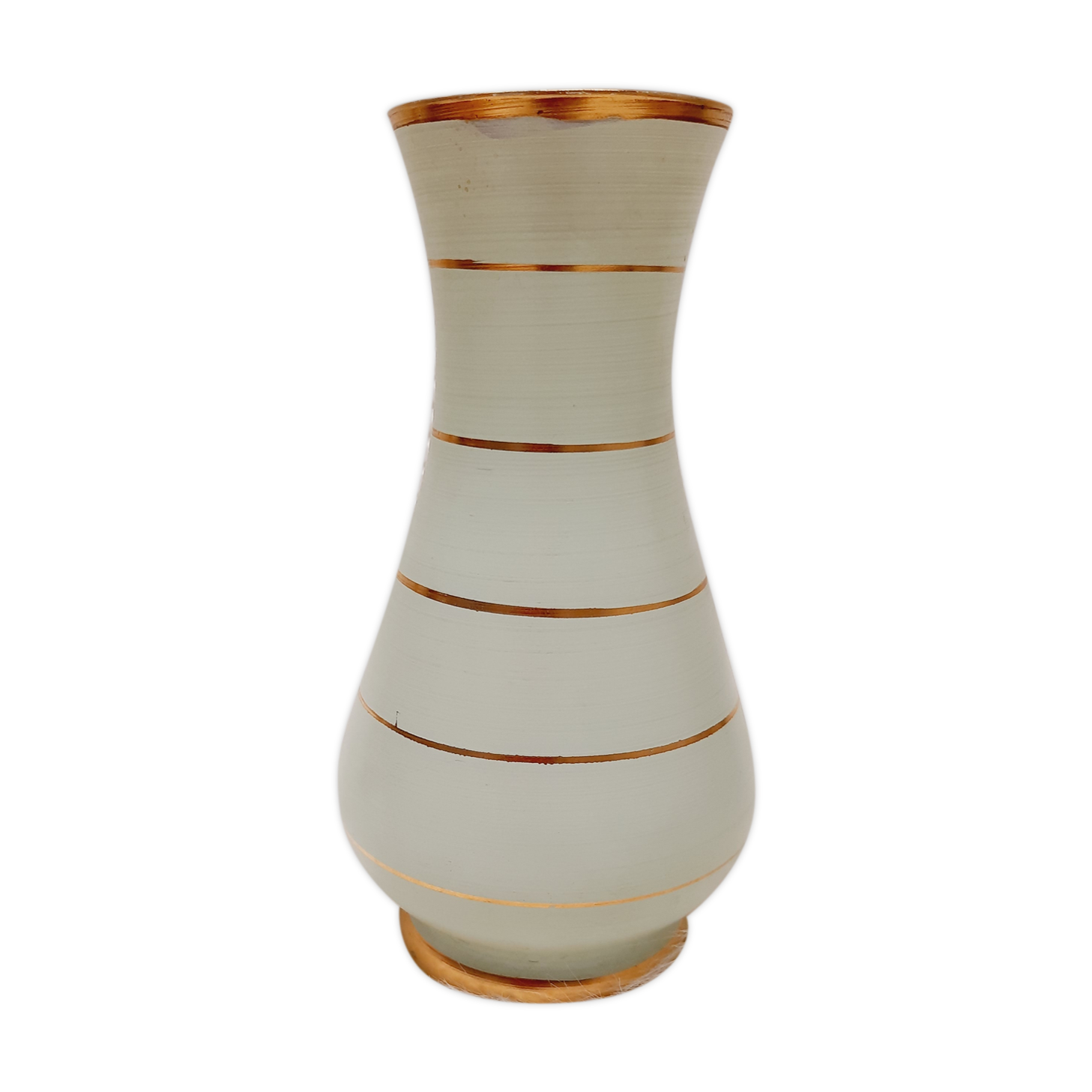 Green and gold vase 60s