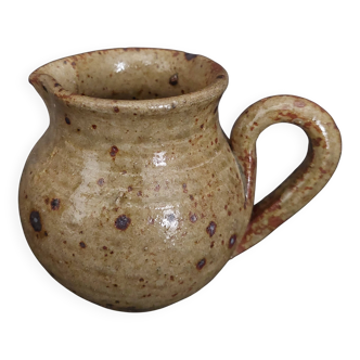 20th century pyrite stoneware cream jug