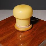 Opal glass mushroom table lamp, designed by Karel Volf, 1970´s, Czechoslovakia