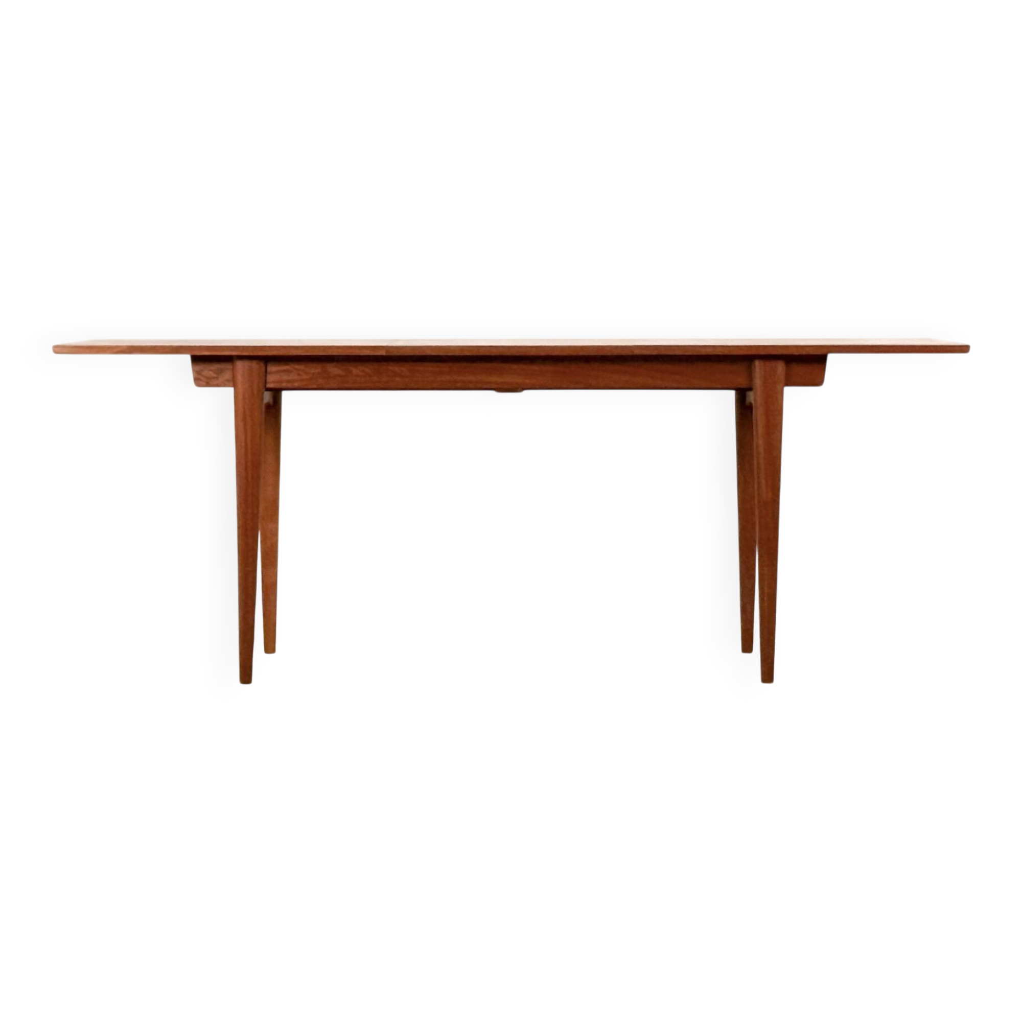 Table à manger extensible de style mid-century par A. Younger 1960