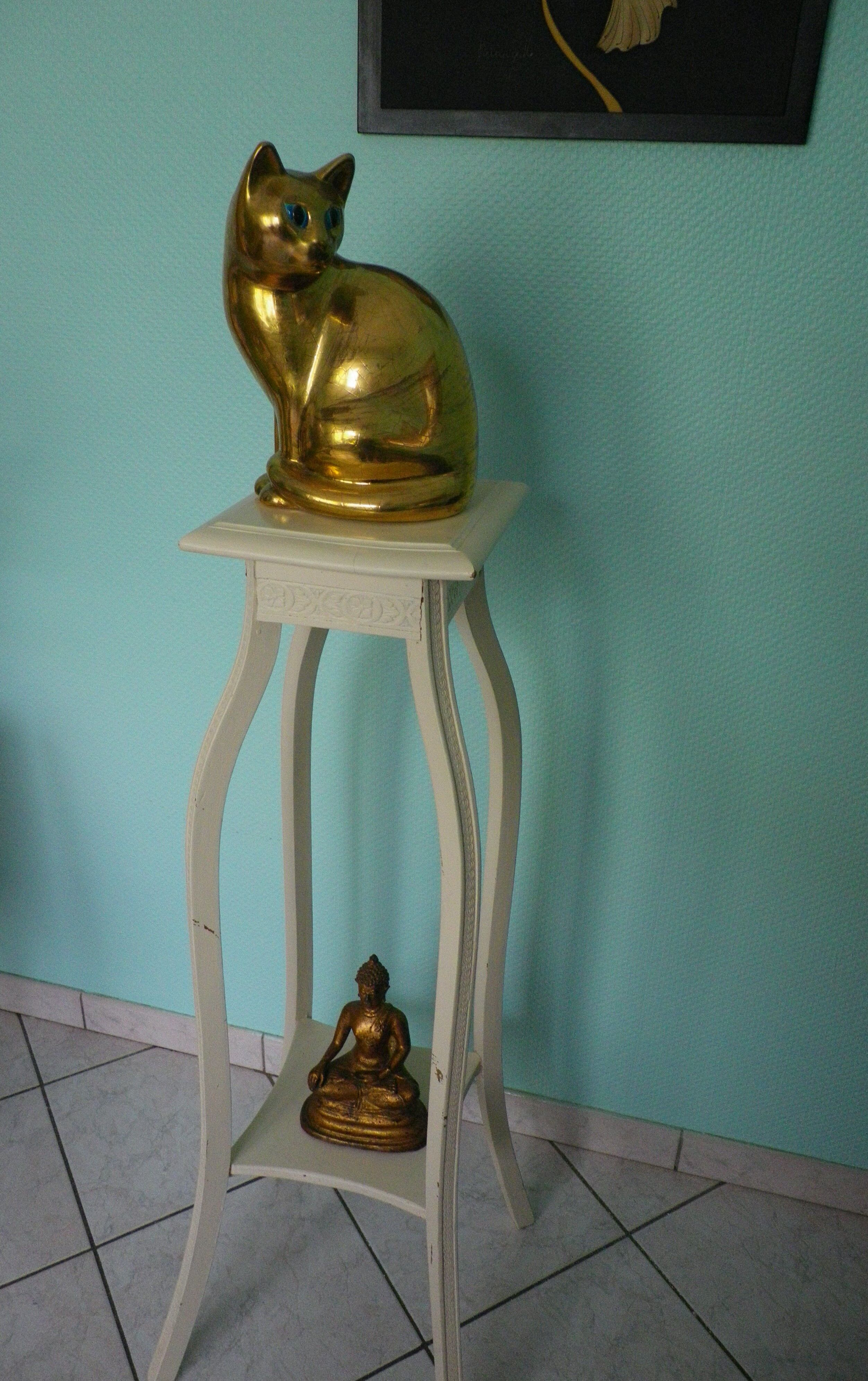 Wooden white side table 50/60