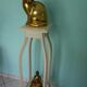 Wooden white side table 50/60