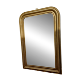 Miroir Napoléon III 19ème Bois et Stuc doré