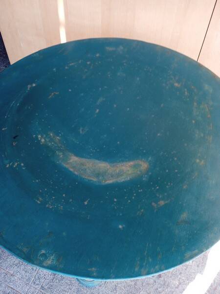 Bistro/garden gueridon table, early 20th century