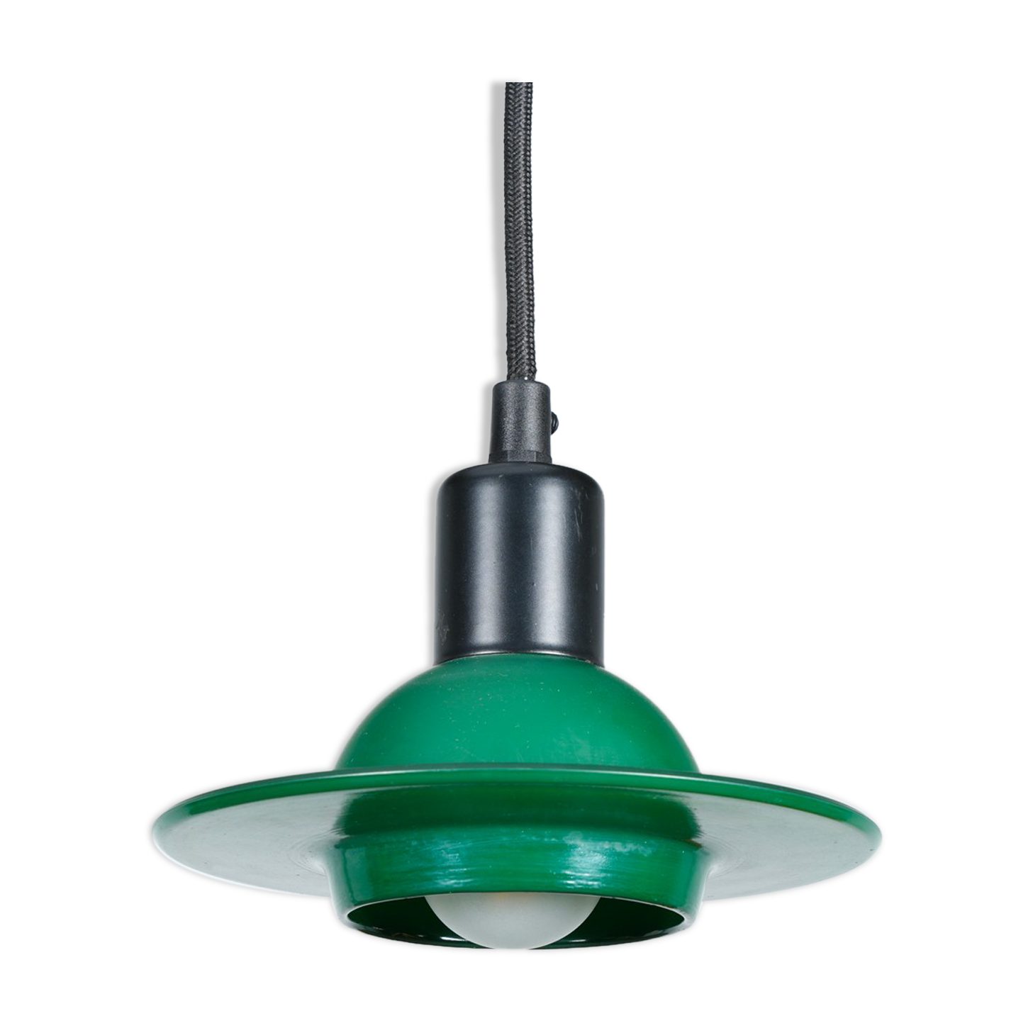 Small Scandinavian accent suspension made in Denmark in pressed glass