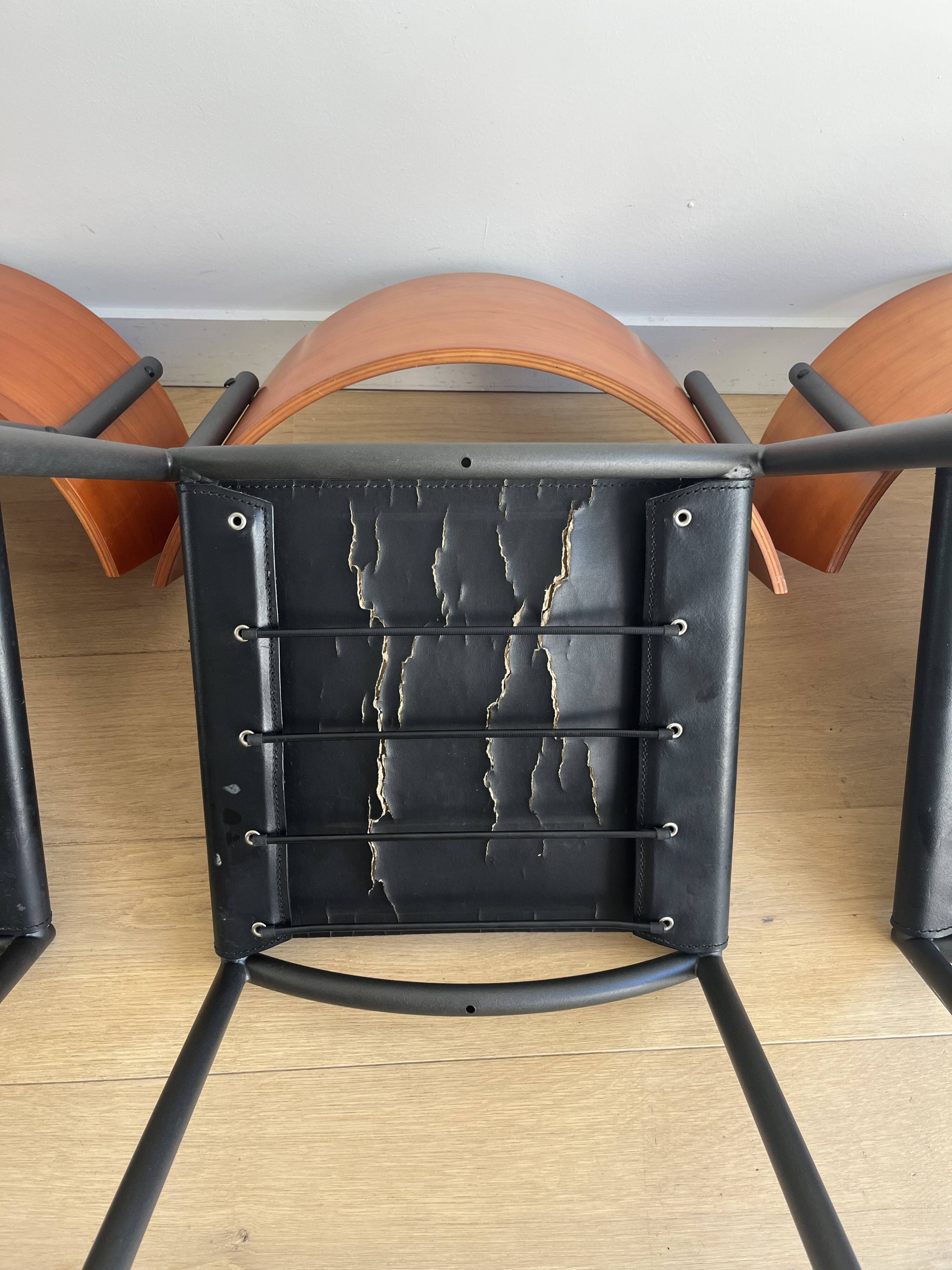 4 Lila chairs by Philippe Starck for XO