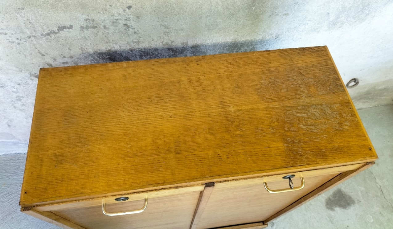 Double curtain wood binder