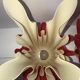 Paire de lampes mouchoirs bicolore
