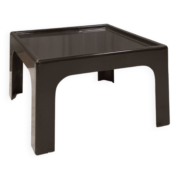 Table basse fibre de verre design 1970