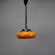 Suspension Harvey Guzzini Orange Space Age, Italy, 1970s