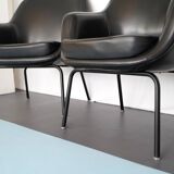 Pair of Olli Mannermaa Armchairs by Cassina, Italy, 1960s