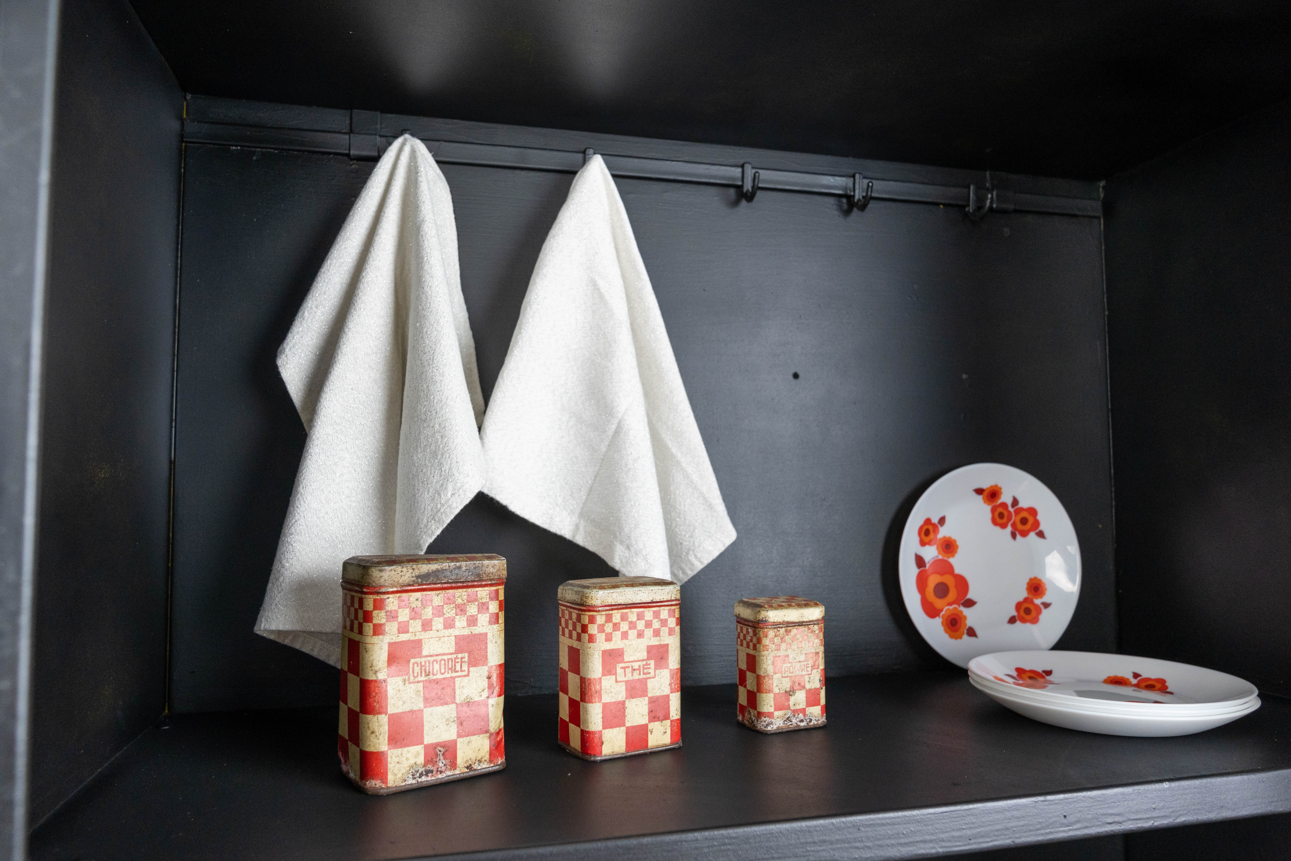 Vintage metal kitchen cabinet