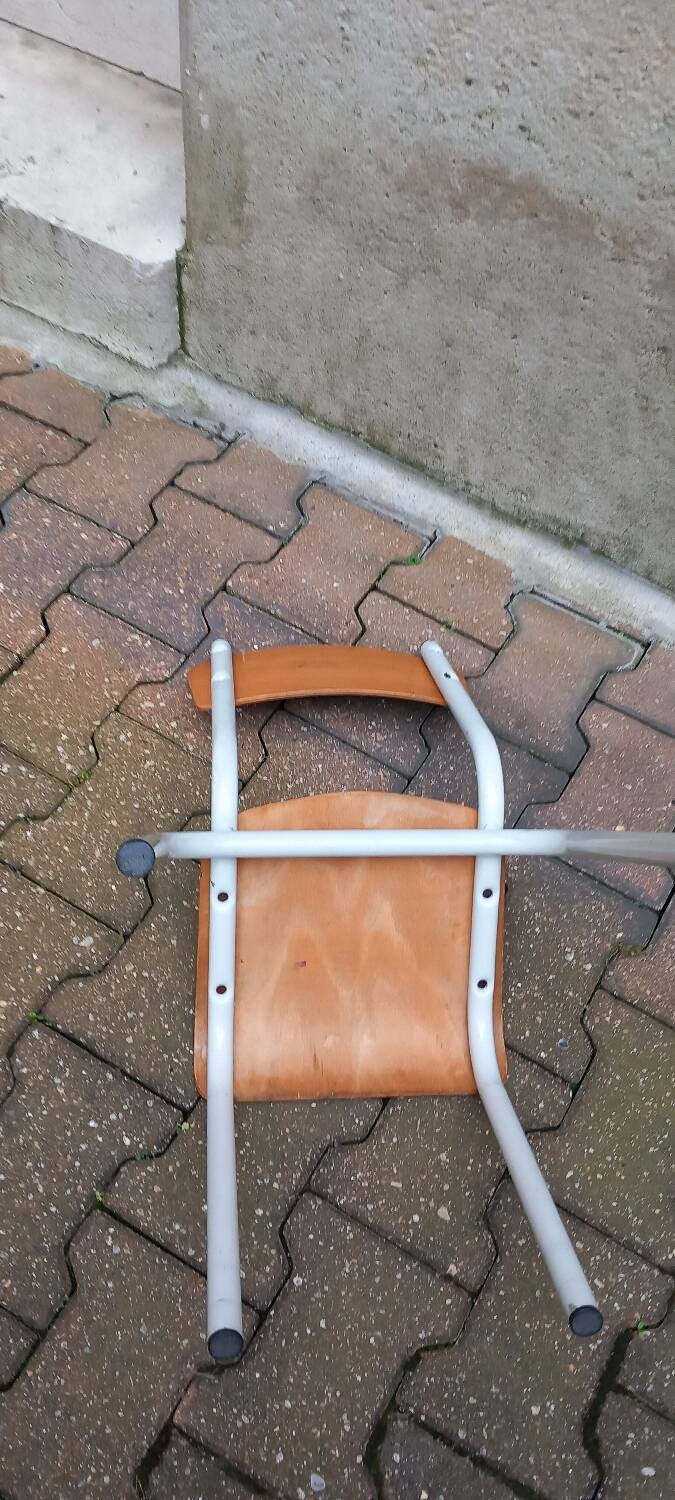 Vintage school chair