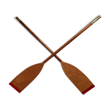 Former wooden double-row paddle