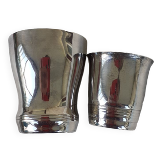 2 timpani silver metal with hallmarks