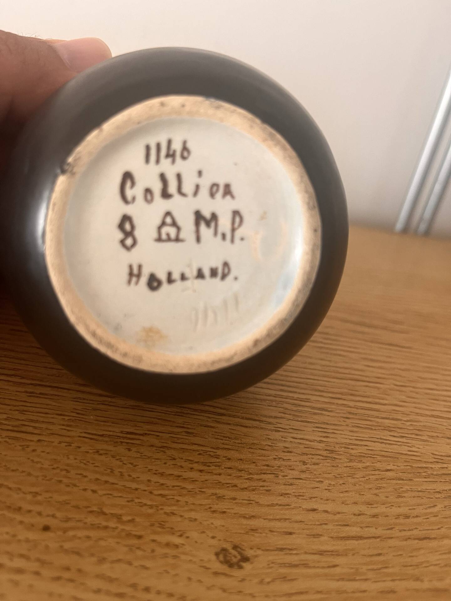 Small ceramic jug Gouda Holland