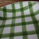 Round half-deep dish Moulin Des Loups "Nappe" model Green