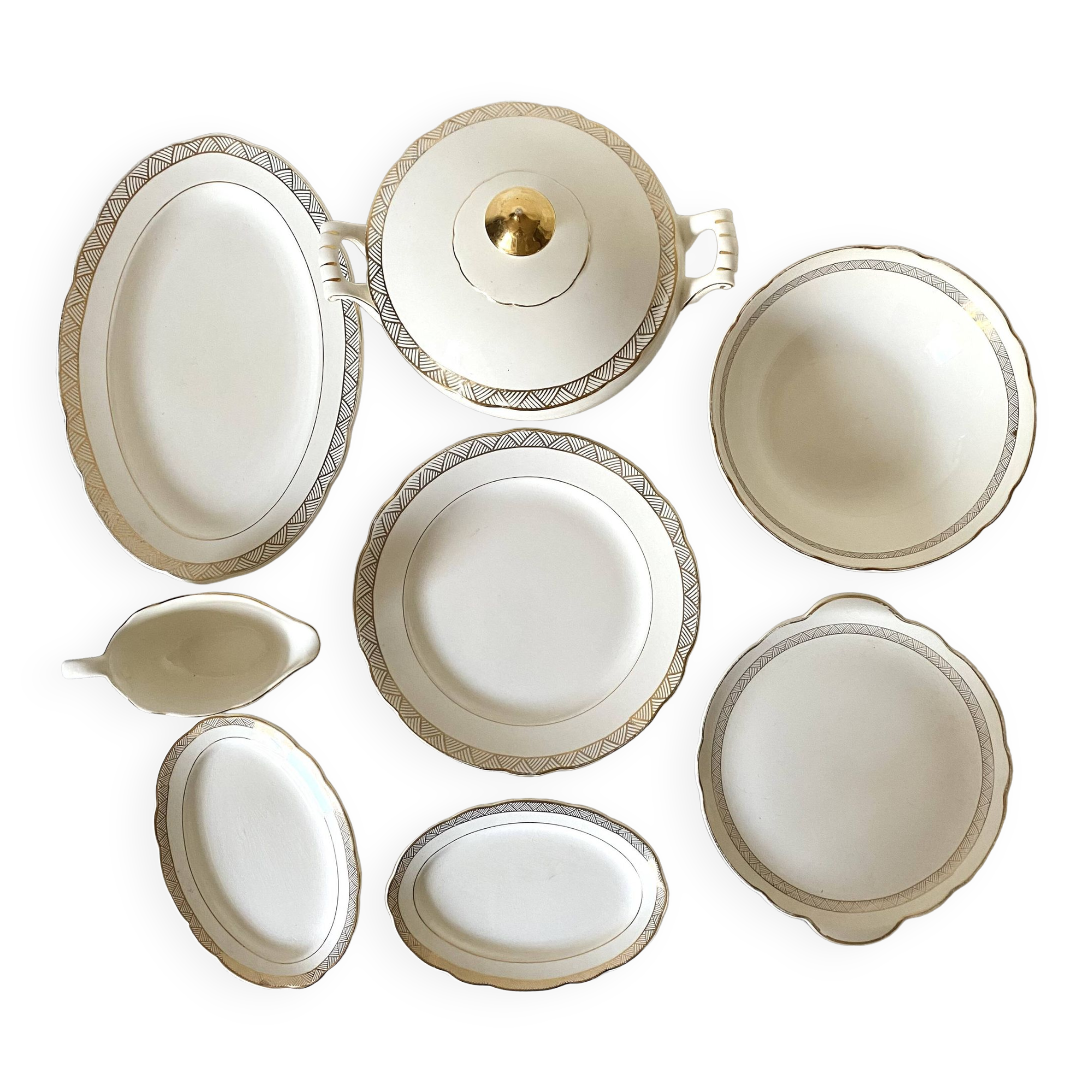 Villeroy and Boch 8-piece serving dish