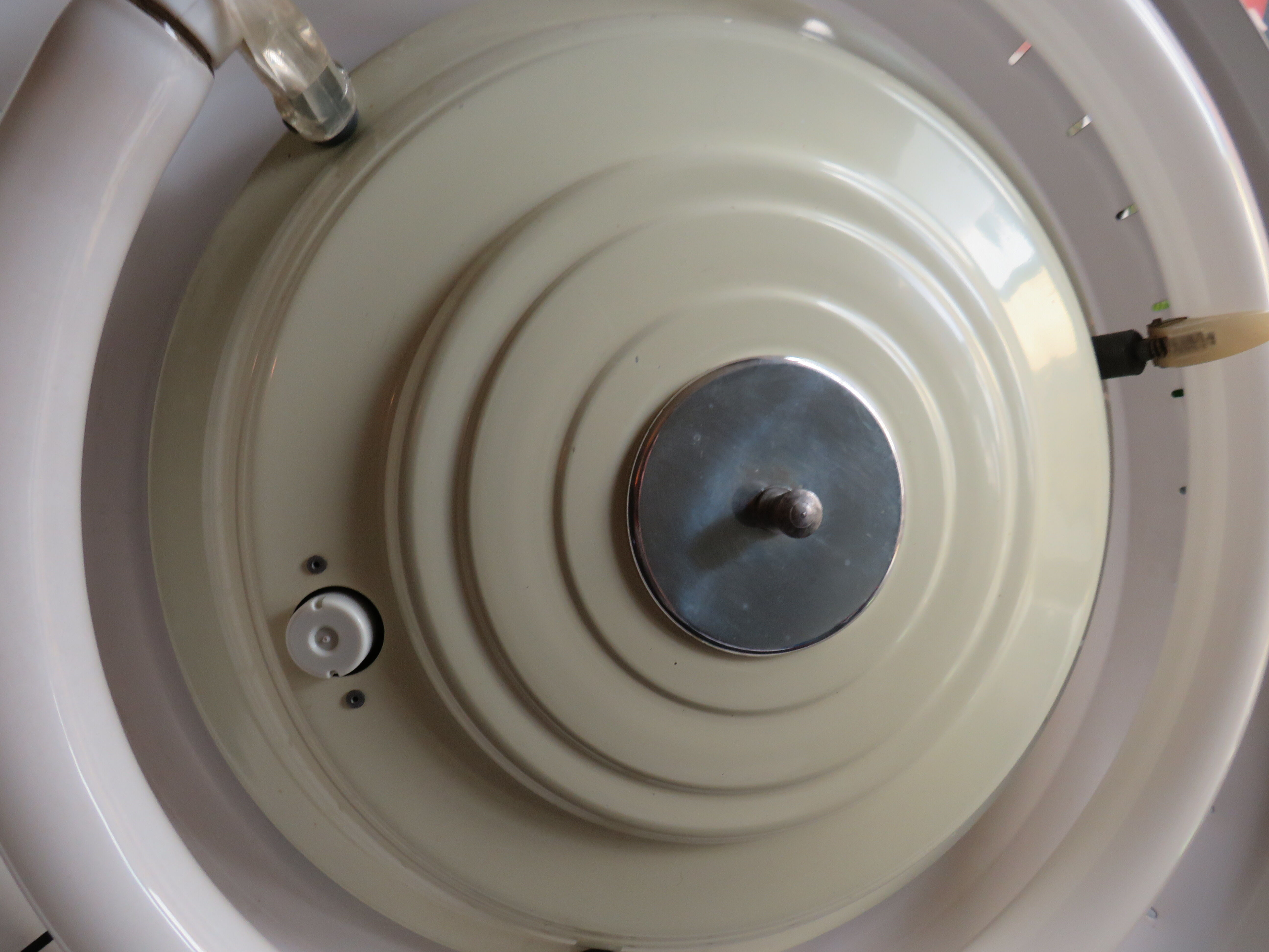 Vintage suspension lamp, Van Haute Belgium 1960