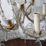 Glass pendant chandelier