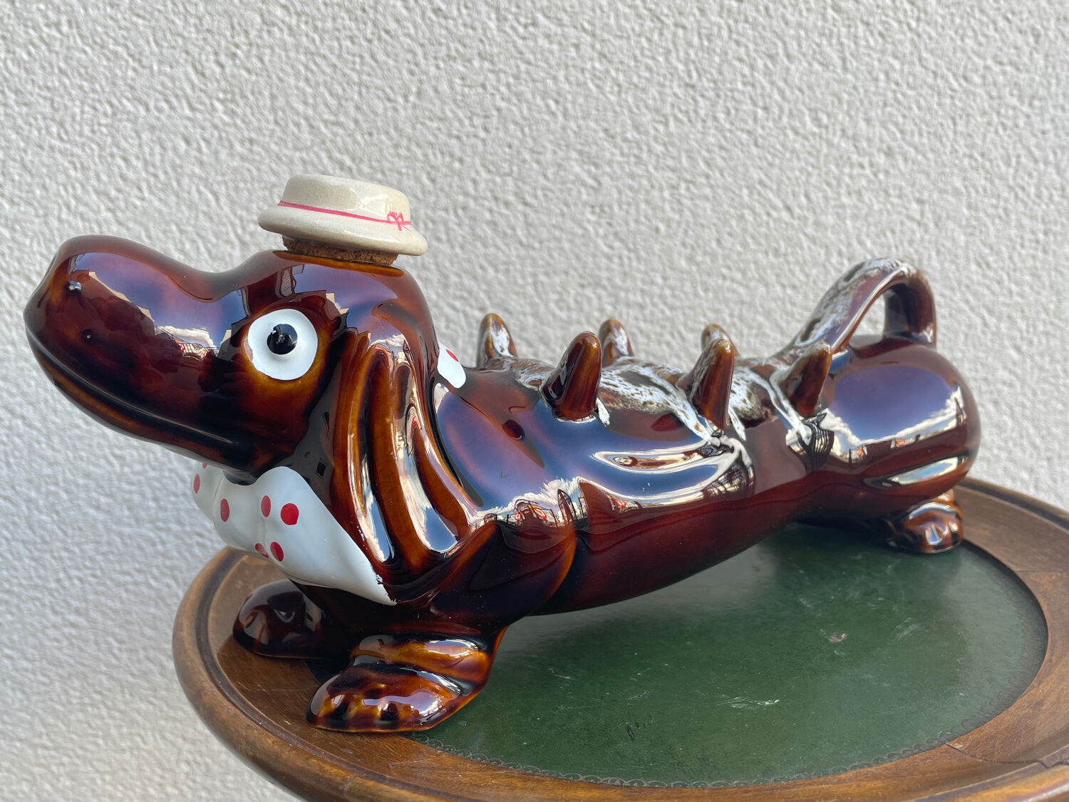 Vintage Dachshund decanter