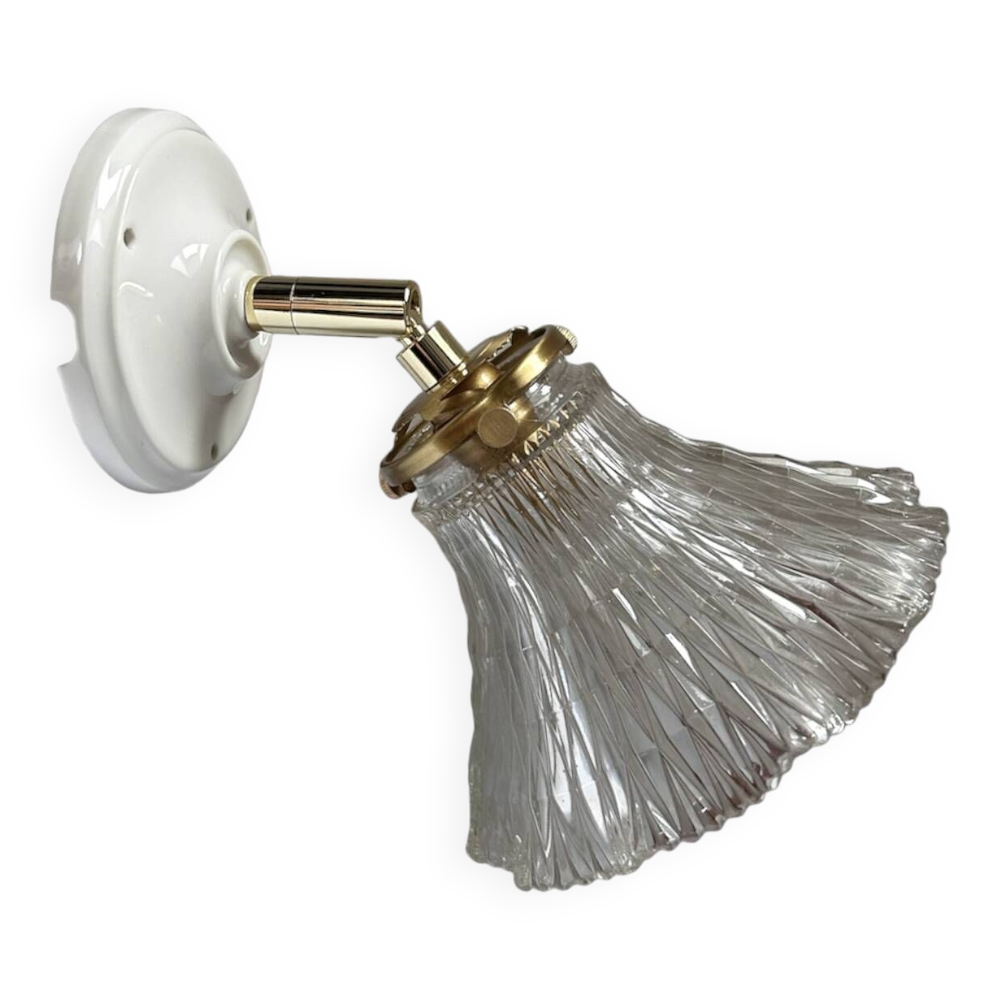 Holophane tulip wall light