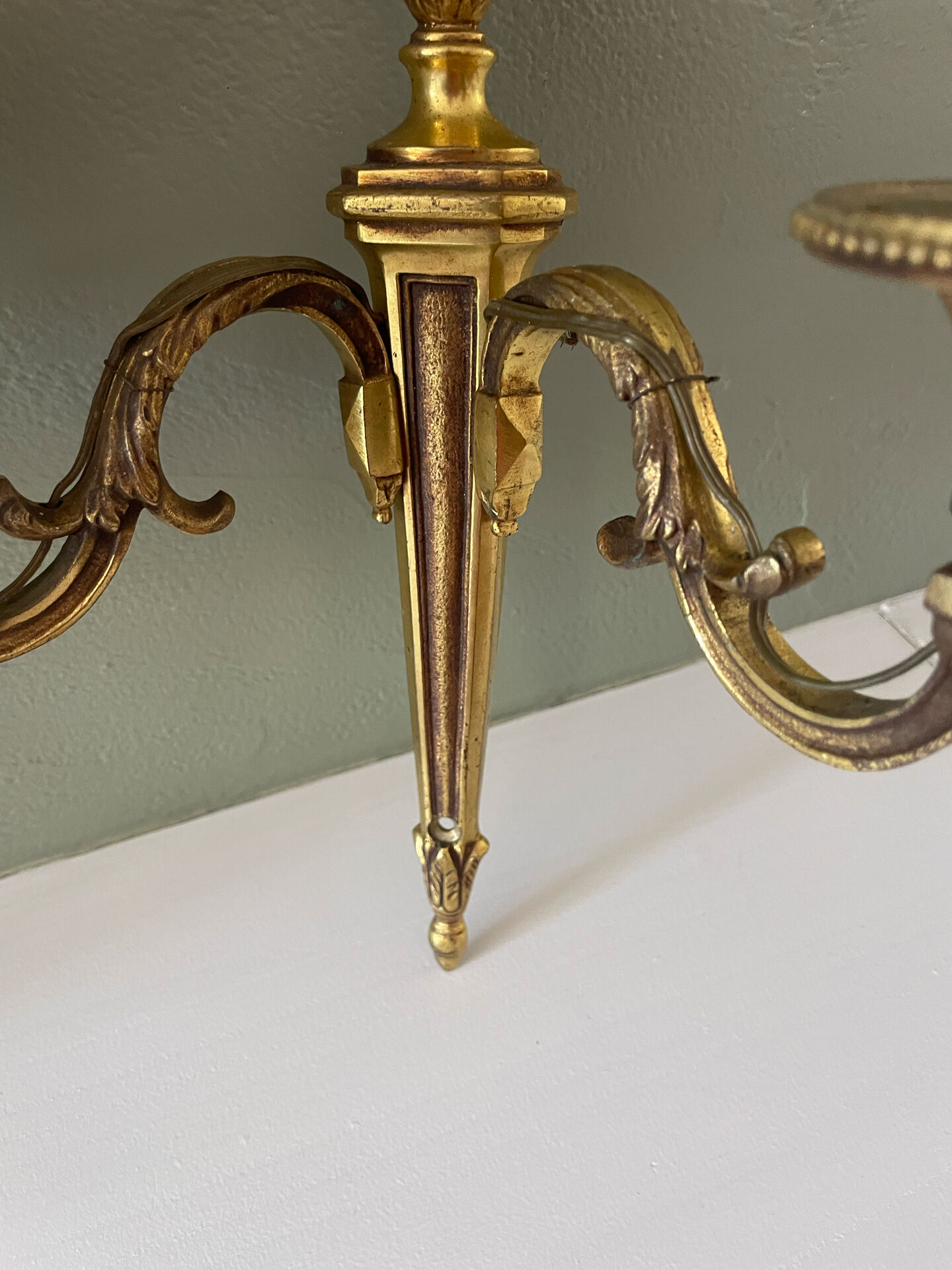 Napoleon style wall lights