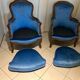 Bergere armchairs