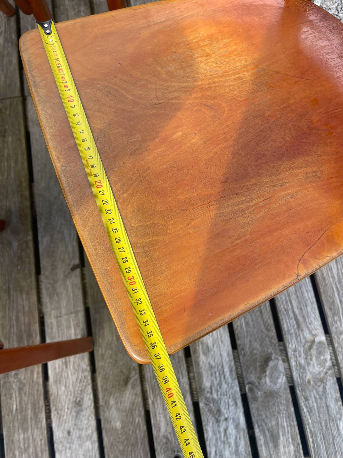 Six Baumann bistro chairs