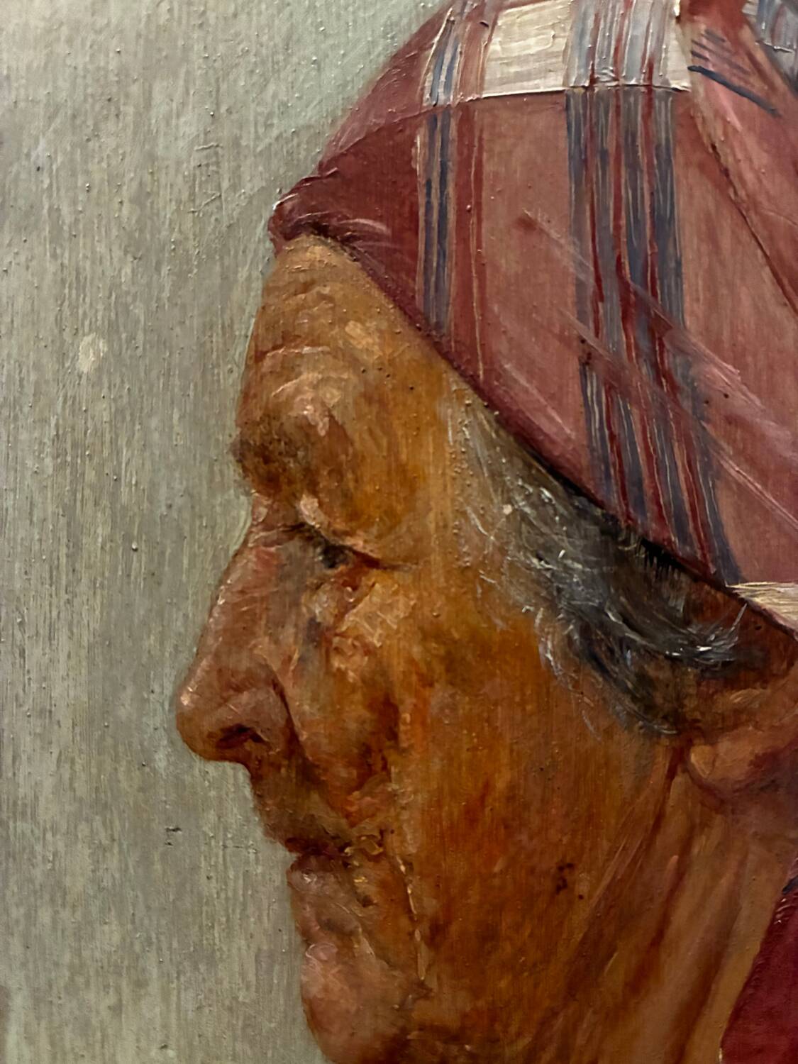 Portrait painting by Choppard-Mazeau, 1890