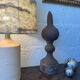 Ceramic wool lamp from the 1960s.