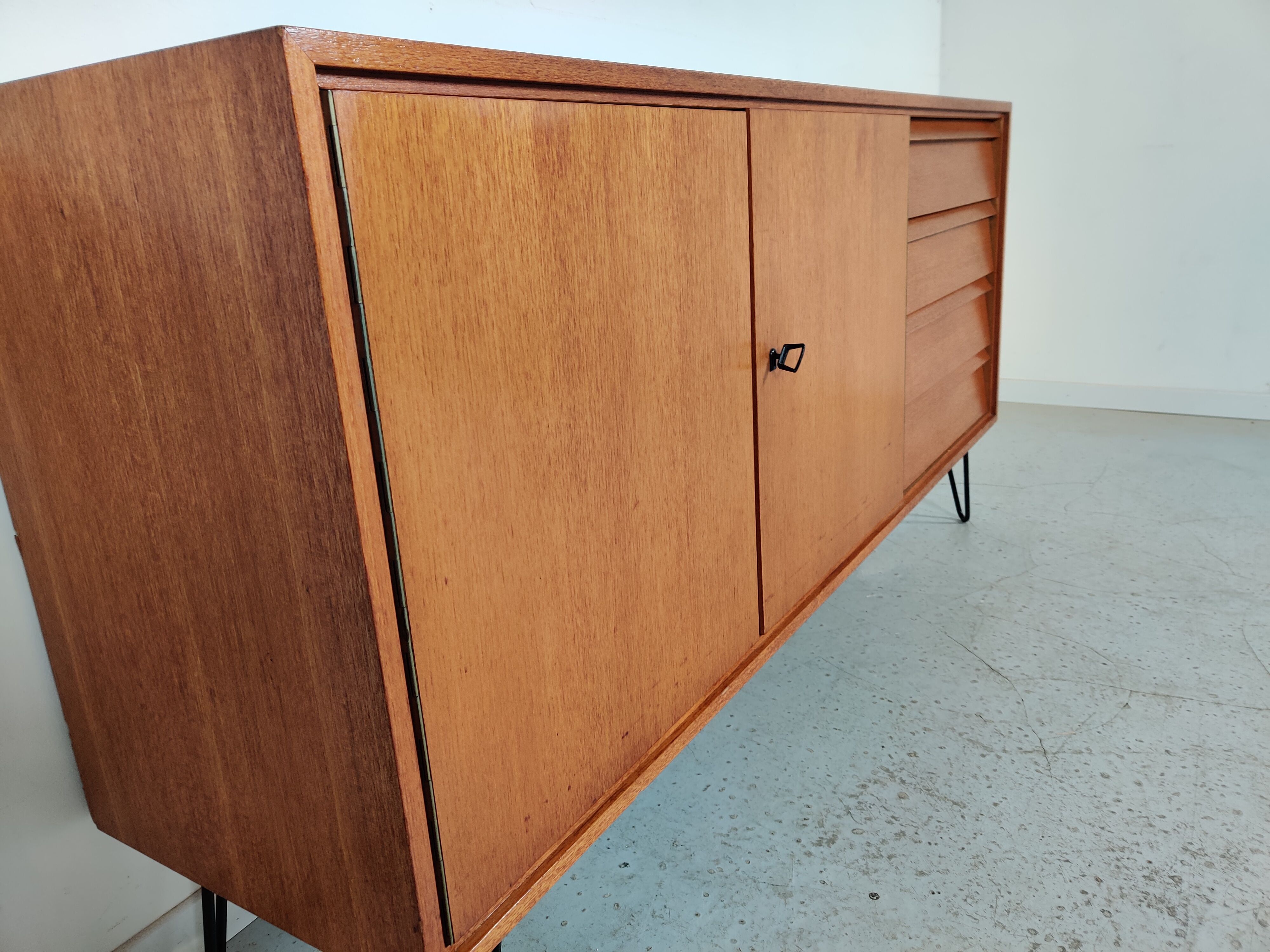 Scandinavian teak sideboard, 60s