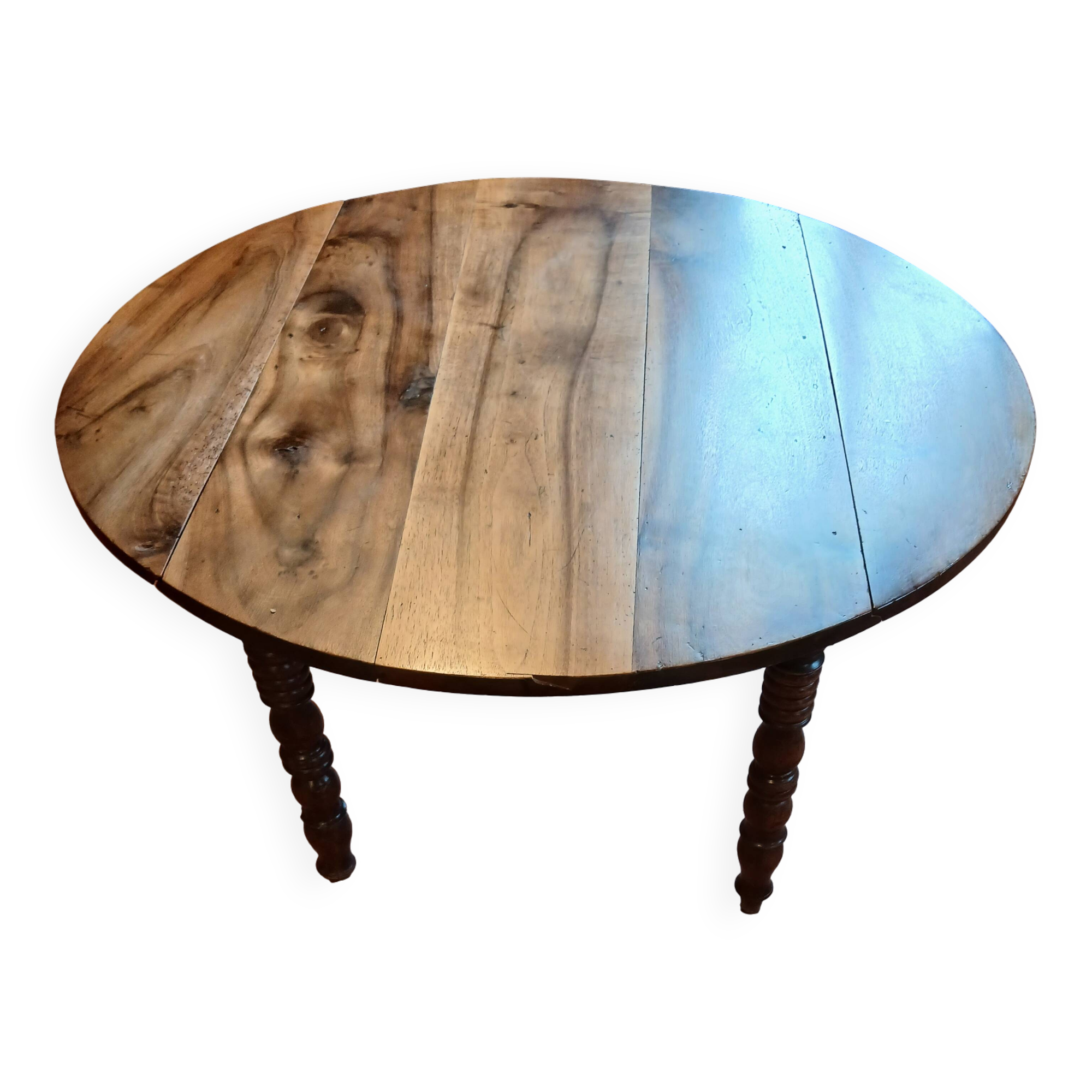 table ronde a rallonge | Selency