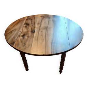 Table ronde a rallonge