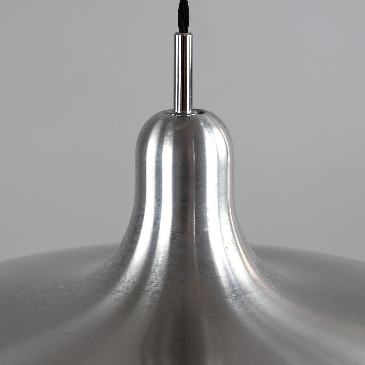 1960s vintage aluminium hanging lamp