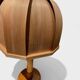 Lampe de table vintage – GB Solbakens Svarveri – Circa 1970