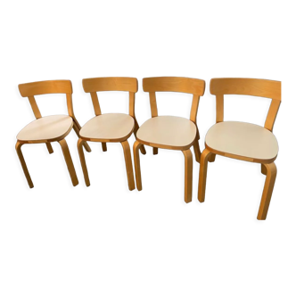Chairs 69 Artek by Alvar Aalto