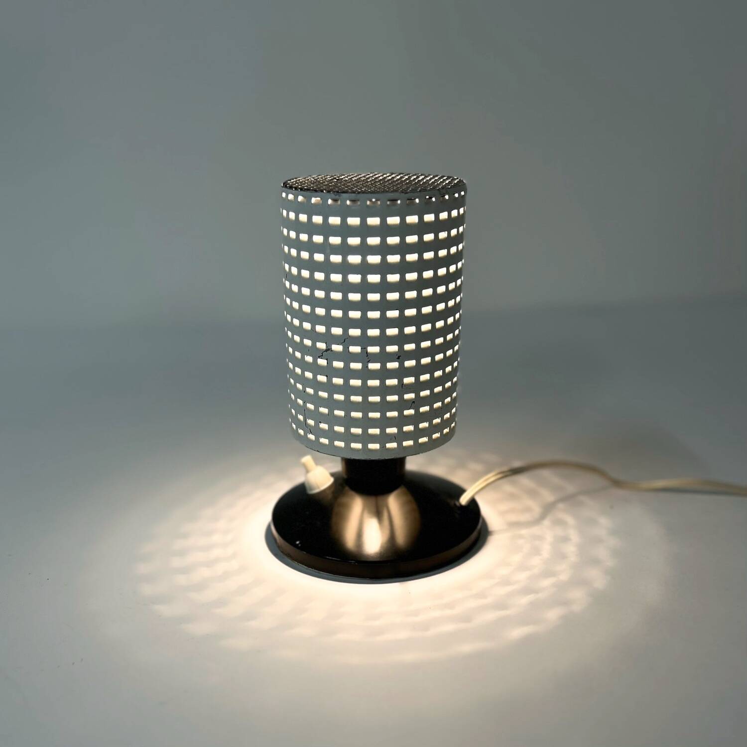 Fiesta table lamp by h. busquet for hala, 1960s