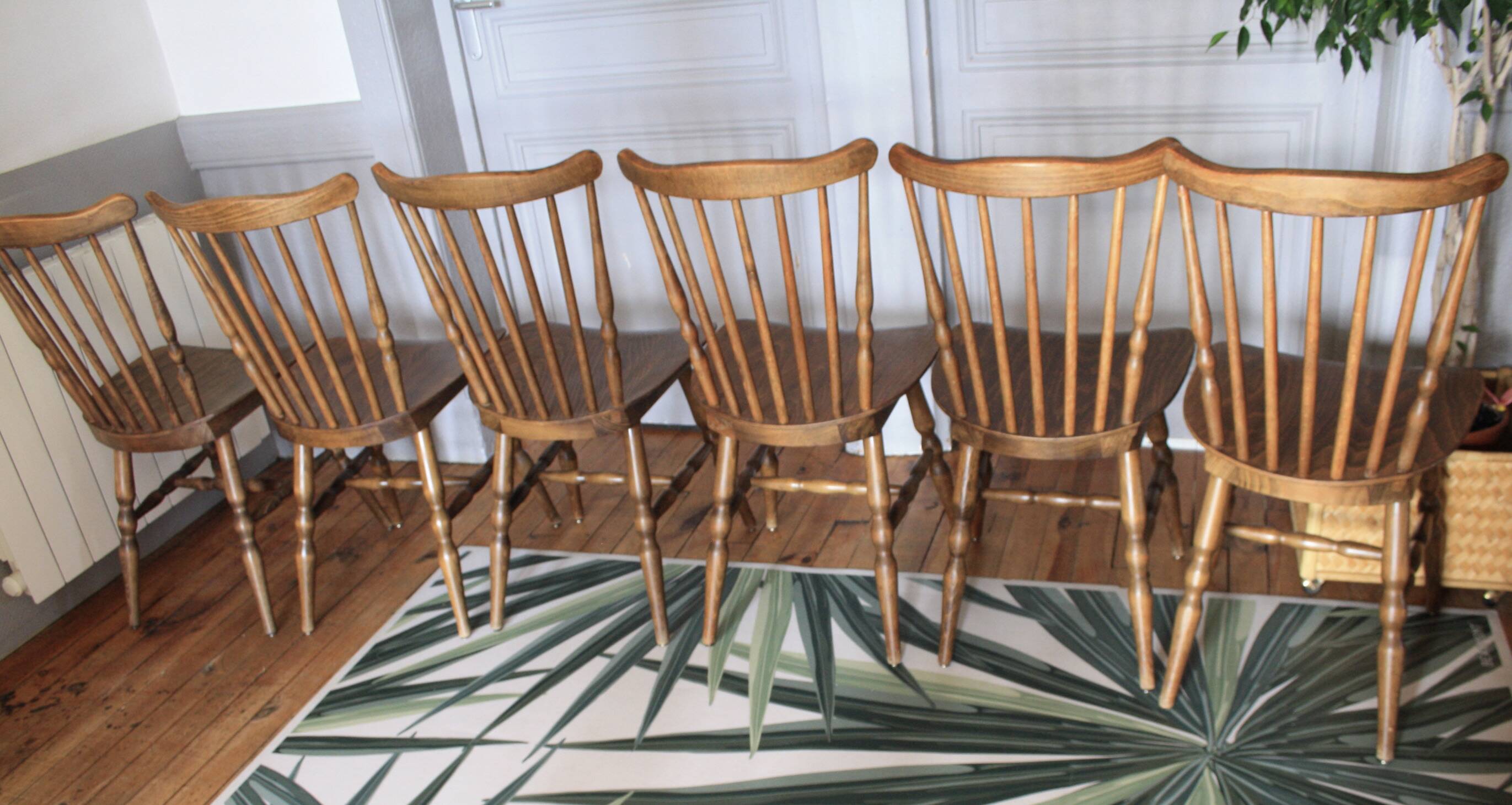 Set of 4 Tacoma Baumann bistro chairs