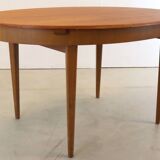 Oval vintage dining table extendable 'Atterton'
