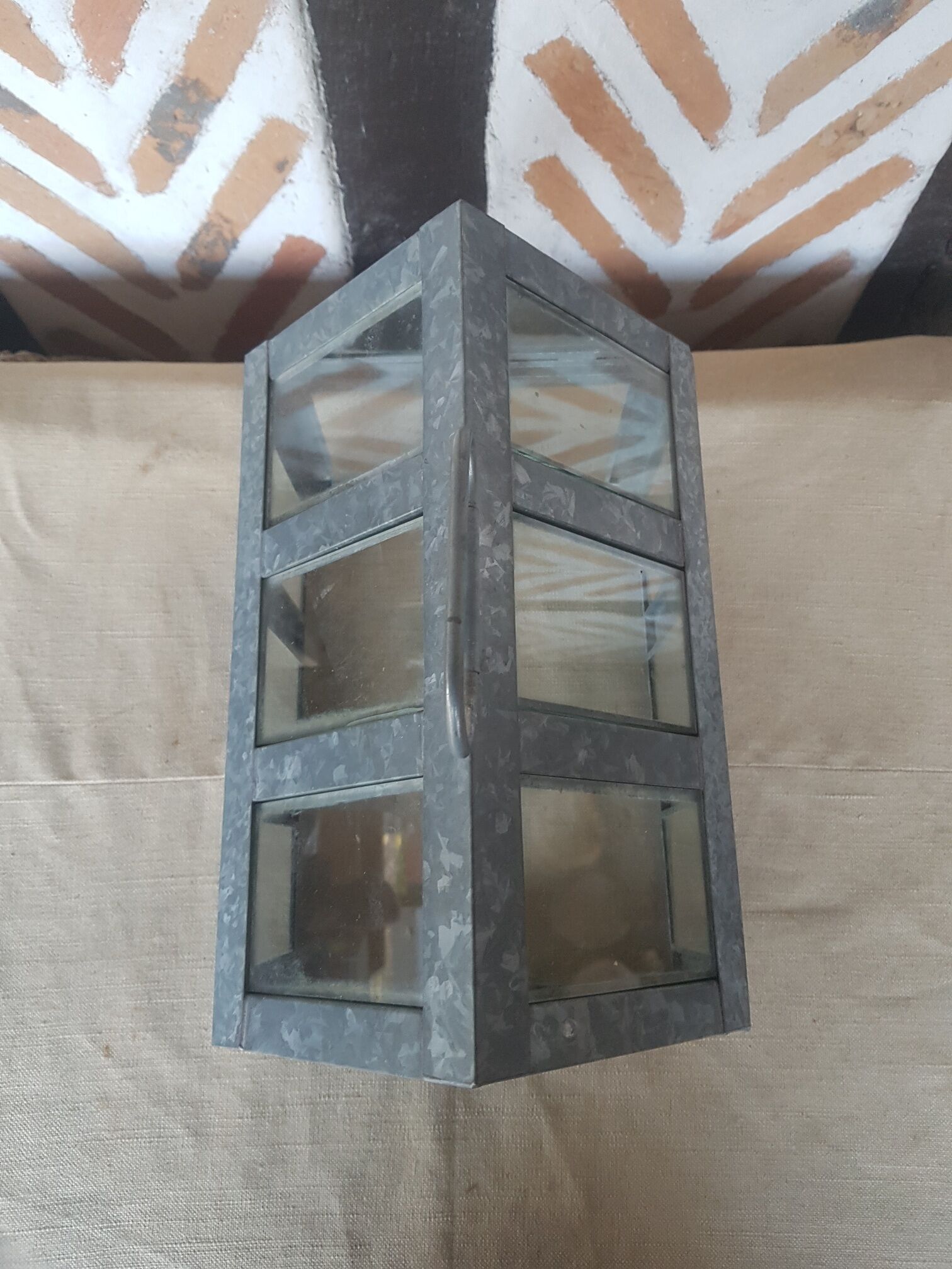 Garden greenhouse zinc