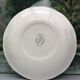 Lots of 6 flat plates model embrun, with floral motifs. Stamped Salins France