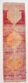 3x10 Peach & Red Vintage Runner Rug, 93x310Cm