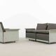 Vitsoe seatgroup by dieter rams, model 620, easychair+sofa