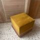 Velvet pouffe