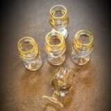 Old brandy glasses