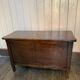Old wooden presbytery chest